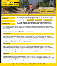 Skip Keeter for Trustee website