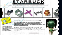 Starbuck Machining website